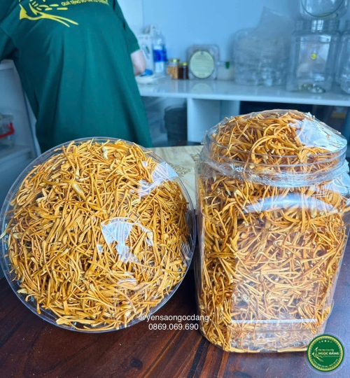 [100gram] Đông trùng hạ thảo sấy thăng hoa - Xô Dài