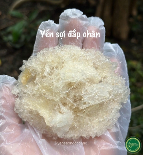 [100gram] Yến tinh chế sợi ngắn đắp chân